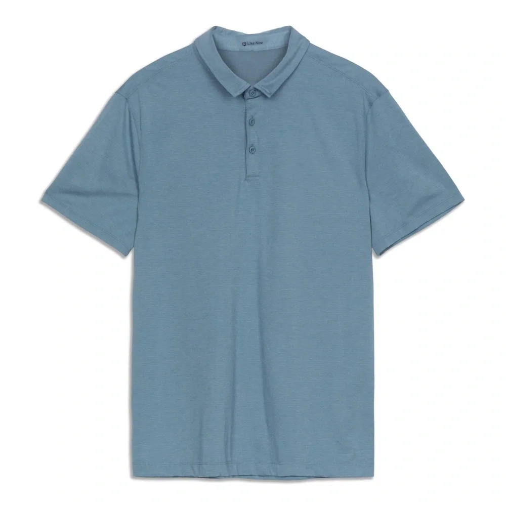 Men’s Lululemon Evolution Polo Blue small.